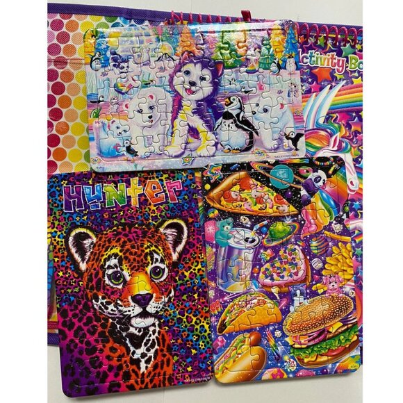Lisa Frank Folder with Coloring Book Stickers Puzzles 2016 - Picture 7 of 12